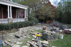 Bluestone Garden Walls and Patio in Moorestown, NJ (2)