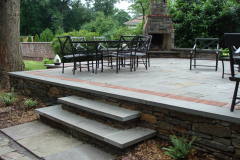 Stone Patio, Fireplace and Cooking Station in Moorestown, NJ  (3)