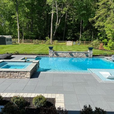 Heated Gunite Pool in Moorestown, NJ