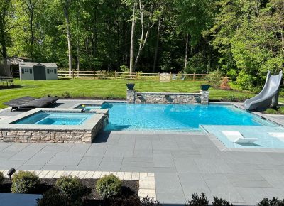 Heated Gunite Pool in Moorestown, NJ