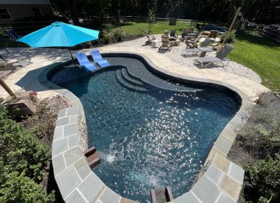 Swimming Pool and Firepit in Lumberton, NJ